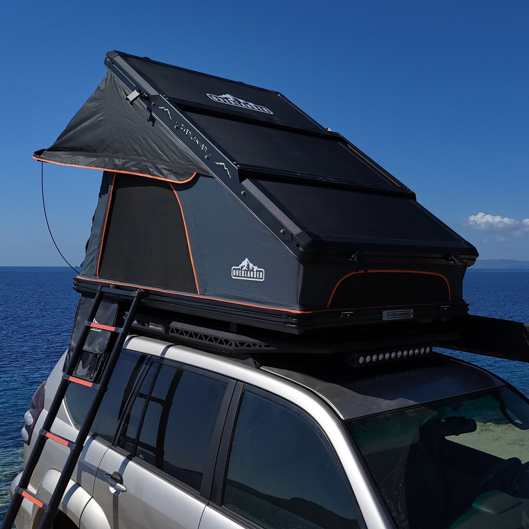 Overlander Armor Top 2.0 Grey Roof Top Tent