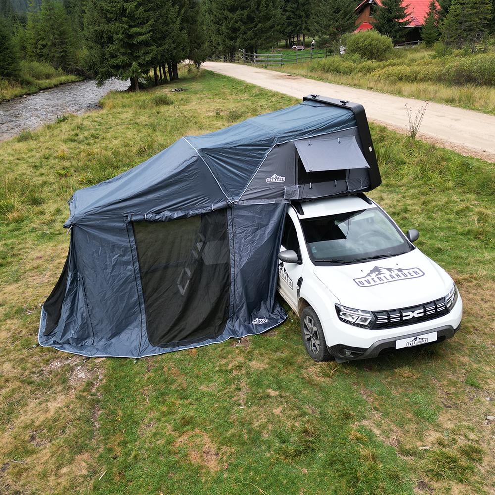 Overlander Discover MAX 1.6m x 2.1m Car Roof Tent Annex with Sky Roof